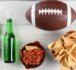 Superbowl selection of snacks