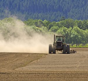 dust from tilling