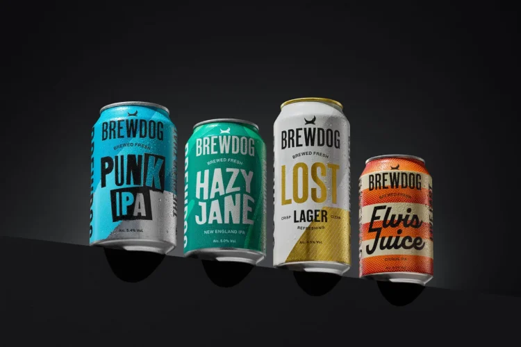 BrewDog rebrands core beers and scores London Stadium deal