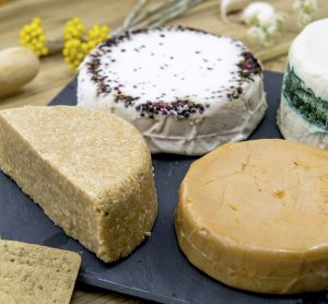 vegan cheese selection