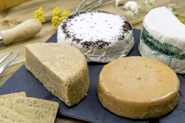 vegan cheese selection