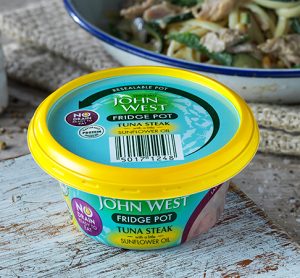 John West tuna pot