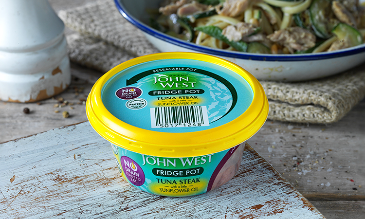 John West tuna pot