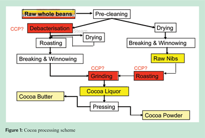 Haccp Flow Chart For Chocolate