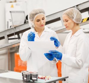 women technologists tasting ice cream